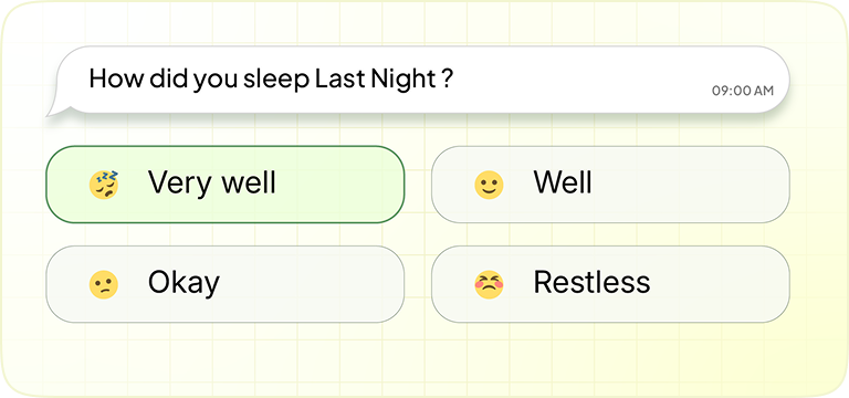 Daily Check-ins Begin